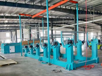 HJF337B玻璃纖維并軸機軸架